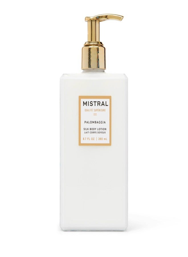 Mistral Palombaggia Silk Body Lotion for Women – Luxury Moisturizing Body Lotion | Moisturizer with Sweet Almond Oil & Organic Linseed Oil | Natural, Non-Greasy, Paraben-Free, Clean | 8.7 fl oz - Image 1
